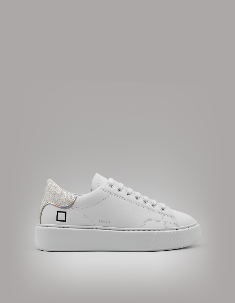 Sneaker Sfera glitter white-ivory